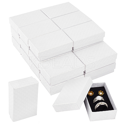 Cardboard Jewelry Boxes CBOX-WH0003-32-1