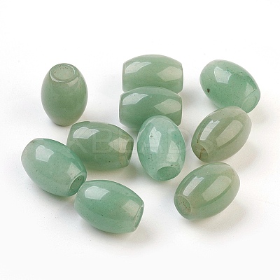 Natural Green Aventurine European Beads X-G-F580-A05-1