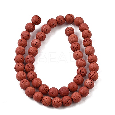 Dyed Synthetic Lava Rock Beads Strands GG-CBAAE19-06B-07-1