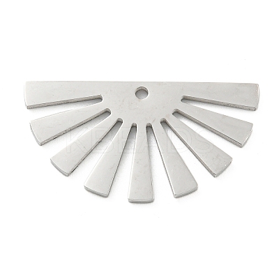 Non-Tarnish 304 Stainless Steel Pendants STAS-B056-17P-02-1