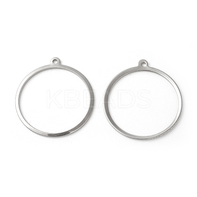 Tarnish Resistant 201 Stainless Steel Pendants X-STAS-F192-023P-1