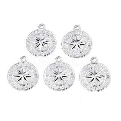 Non-Tarnish 304 Stainless Steel Pendants STAS-T063-187P-1