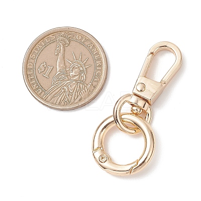 Alloy Swivel Clasps KEYC-JKC01459-1