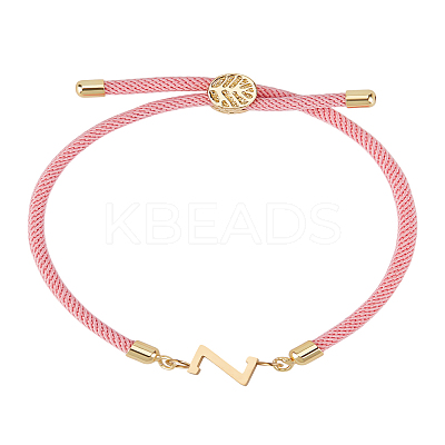 1Pc Adjustable Nylon Cord Slider Bracelets for Women BJEW-LP0001-32Z-03-1
