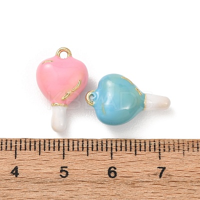 Alloy Enamel Pendants ENAM-F161-01C-1