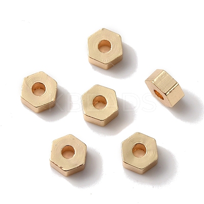 Rack Plating Brass Beads KK-C020-07LG-1