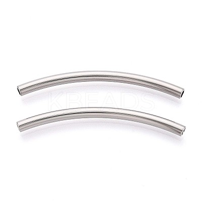 304 Stainless Steel Tube Beads STAS-T065-19P-1