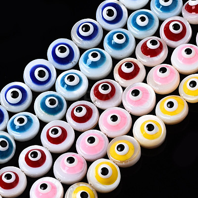 Natural Freshwater Shell Beads Strands SHEL-N003-15-1