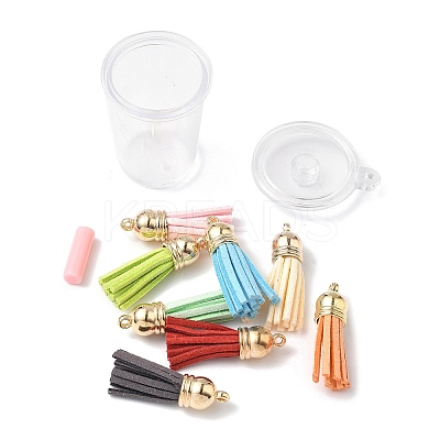 DIY Miniature Drink Cup Shape Keychain DIY-FP0001-62-1