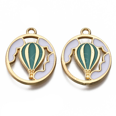 Alloy Enamel Pendants ENAM-T011-115-NR-1