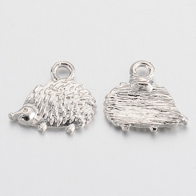 Hedgehog Alloy Pendants TIBEP-24043-P-NR-1