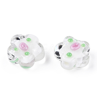 Handmade Bumpy Lampwork Beads LAMP-N024-04H-1