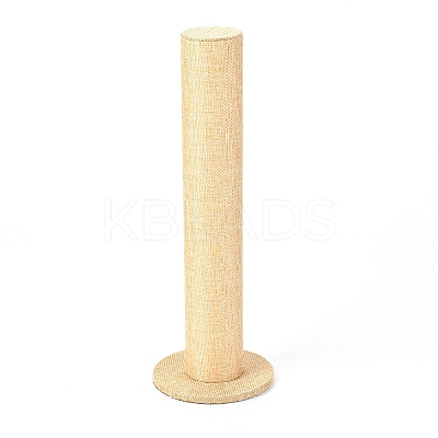 Linen Vertical Tower Jewelry Bracelet Display Stand LS-ODIS-F006-02-1