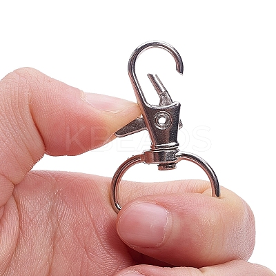 Zinc Alloy Swivel Lobster Claw Clasps LS-PALLOY-YW0001-02PA-1