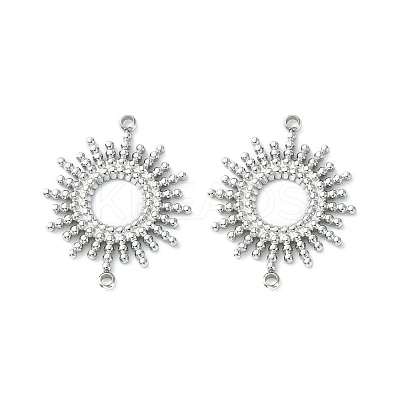 Non-Tarnish 304 Stainless Steel Connector Charms STAS-L269-052P-1