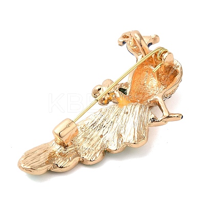 Alloy Crystal Rhinestone Brooch JEWB-R025-04A-1