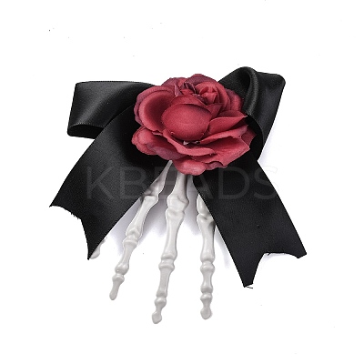 Halloween Party Hair Accessories AJEW-S088-07B-1