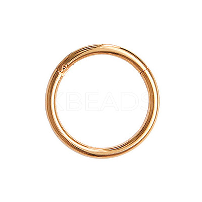 316L Surgical Stainless Steel Hoop Cartilage Earrings WGB51CA-04-1
