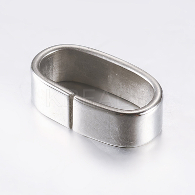 Tarnish Resistant 304 Stainless Steel Slide Charms STAS-F133-64P-1