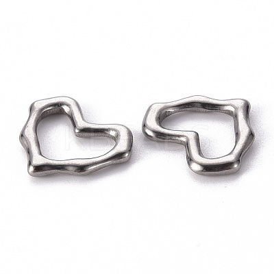 Non-Tarnish 304 Stainless Steel Linking Rings STAS-T052-19A-P-1
