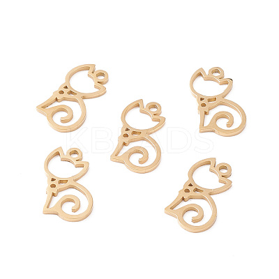 304 Stainless Steel Pendants STAS-S105-JN366-2-1