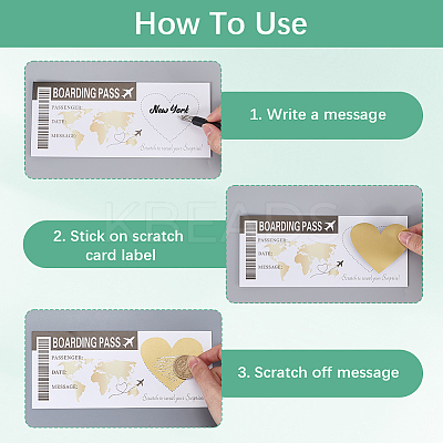 Scratch Surprise Boarding Pass DIY-WH20011-31A-1