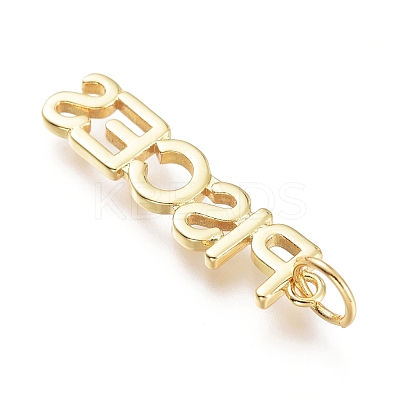 Brass Pendants X-ZIRC-I048-15G-09-1