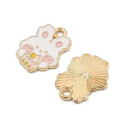 Animal Forest Theme Zinc Alloy Enamel Pendants FIND-Z065-01B-1