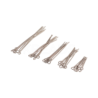 304 Stainless Steel Head Pins & Eye Pins STAS-CJ0006-02-1