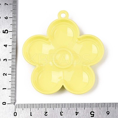 Spray Painted Alloy and Enamel Big Pendants PALLOY-T092-80E-1