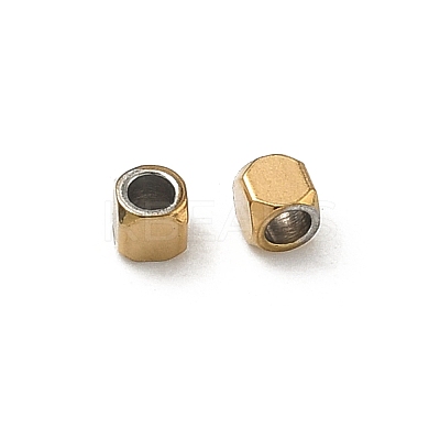 304 Stainless Steel Beads STAS-P448-03B-G-1