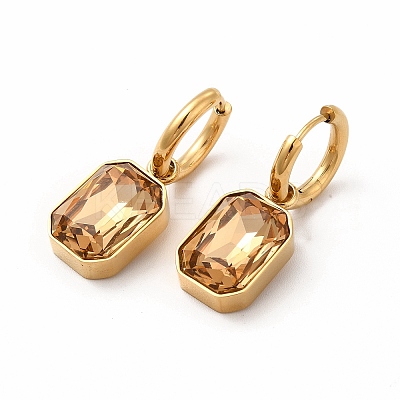 Ion Plating(IP) 304 Stainless Steel Hoop Earring EJEW-C017-06G-04-1