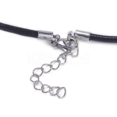 Polyester Cord Necklace Making X-NJEW-P227-01P-B-1