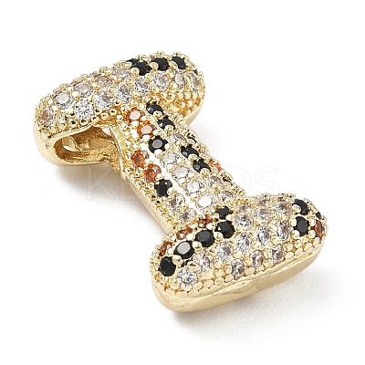 Brass Micro Pave Cubic Zirconia Pendants KK-Z108-02G-I-1