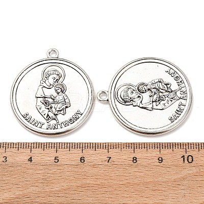 Tibetan Style Alloy Pendants FIND-Z099-02AS-1