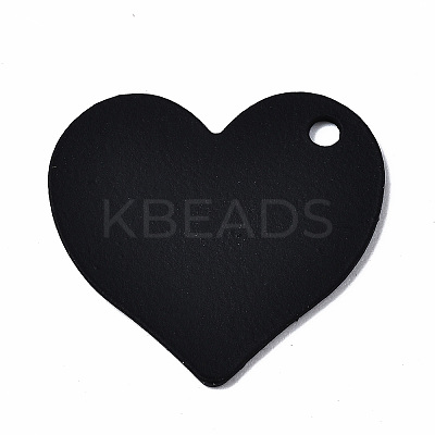 Spray Painted Alloy Pendants LS-PALLOY-Q434-012A-NR-1