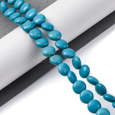 Synthetic Howlite Beads Strands G-F783-C01-01-1