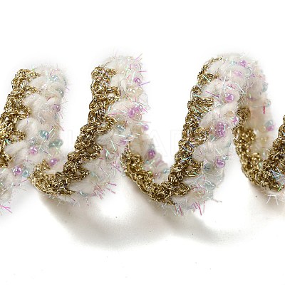 Polyester Crochet Lace Trim OCOR-Q058-16-1