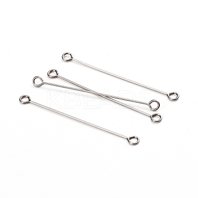 Non-Tarnish 304 Stainless Steel Eye Pins LS-X-STAS-I141-01A-P-1