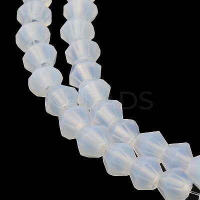 Imitation Jade Frosted Glass Bead Strands EGLA-A039-J2mm-MD05-1