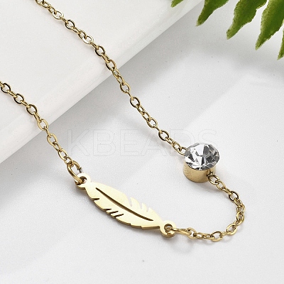 201 Stainless Steel Cable Chain Bracelets BJEW-H205-01D-G-1