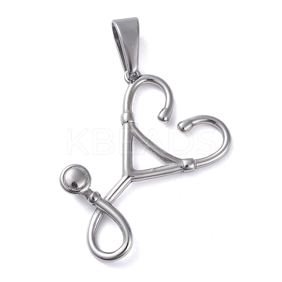 Tarnish Resistant 304 Stainless Steel Pendants STAS-I127-091P-1