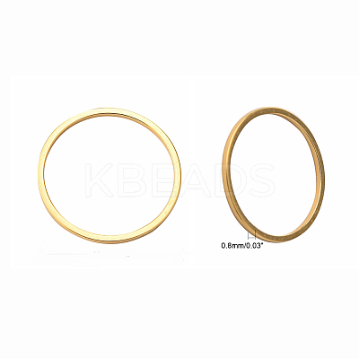 Ion Plating(IP) 304 Stainless Steel Linking Ring STAS-S079-13-B06-NF-1