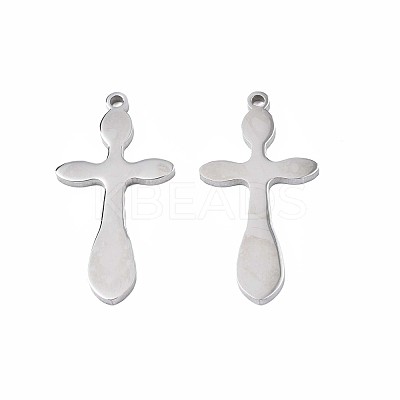 Non-Tarnish 201 Stainless Steel Pendants STAS-N095-084-1