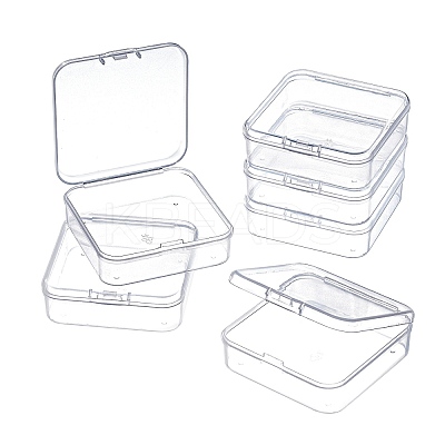 Square Plastic Bead Storage Containers CON-FS0001-09-1