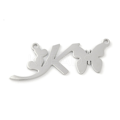 Non-Tarnish 304 Stainless Steel Pendants STAS-L279-002P-K-1