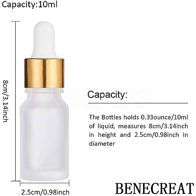 10ML Frosted Glass Bottle MRMJ-BC0001-79-1