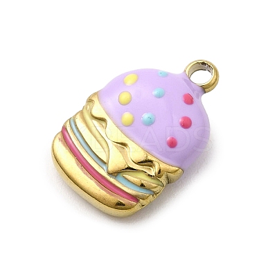 304 Stainless Steel Enamel Pendants STAS-I355-12G-01-1