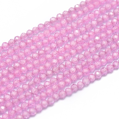 Cubic Zirconia Beads Strands G-G792-47-05A-1