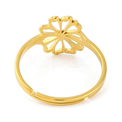 201 Stainless Steel Adjustable Ring for Women RJEW-D082-03C-1